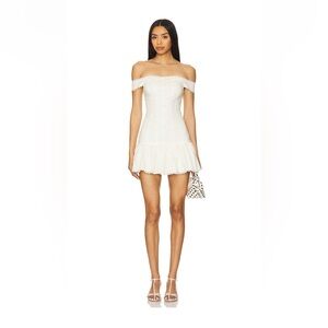 Lovers and Friends Kitty Mini Dress in Ivory